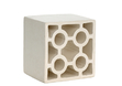Керамогранит Split Circle 115x115x9,5 White Matt фото №1