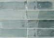 Porcelain stoneware Tbrick 52x160x10 Petroleum Glossy photo #2
