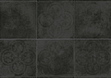 Керамогранит Tsquare 200x200x9.5 Noir Epoque Floor Matt фото №2