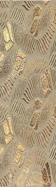 Керамогранит Leaves Gold Glossy фото №1