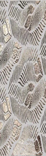 Керамогранит Leaves Silver Glossy фото №1