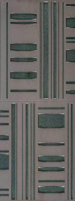 Porcelain stoneware Perspective Green Cross фото №1