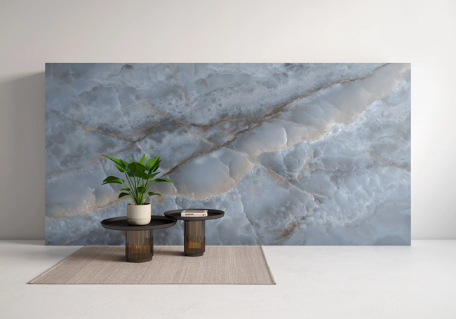 Porcelain stoneware Onice Blue фото №2