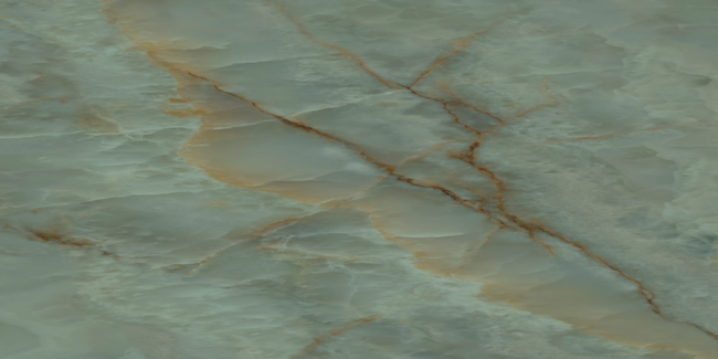 Porcelain stoneware worktop Onice Seagreen фото №1