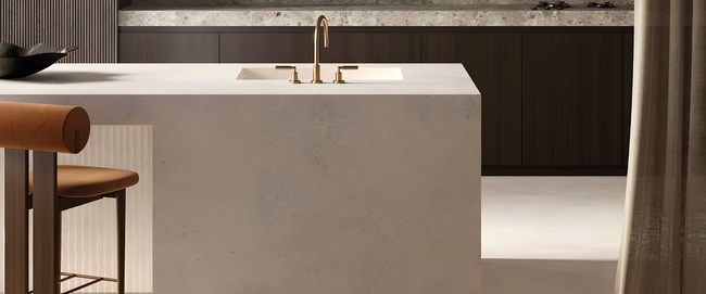 Porcelain countertope Crema Neve фото №2