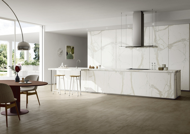 Керамогранит White Calacatta Bookmatch фото №2