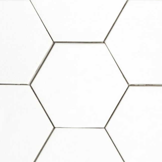 Porcelain stoneware Artigiana le Esagone 01 Bianco фото №1