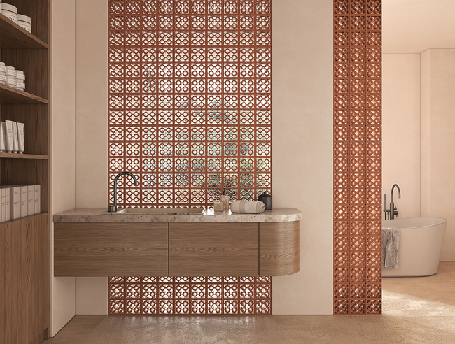 Керамогранит Split Circle Terracotta фото №2